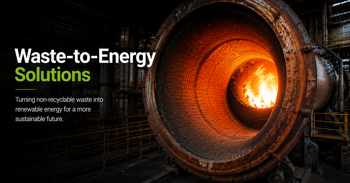 Waste to energy solutions.